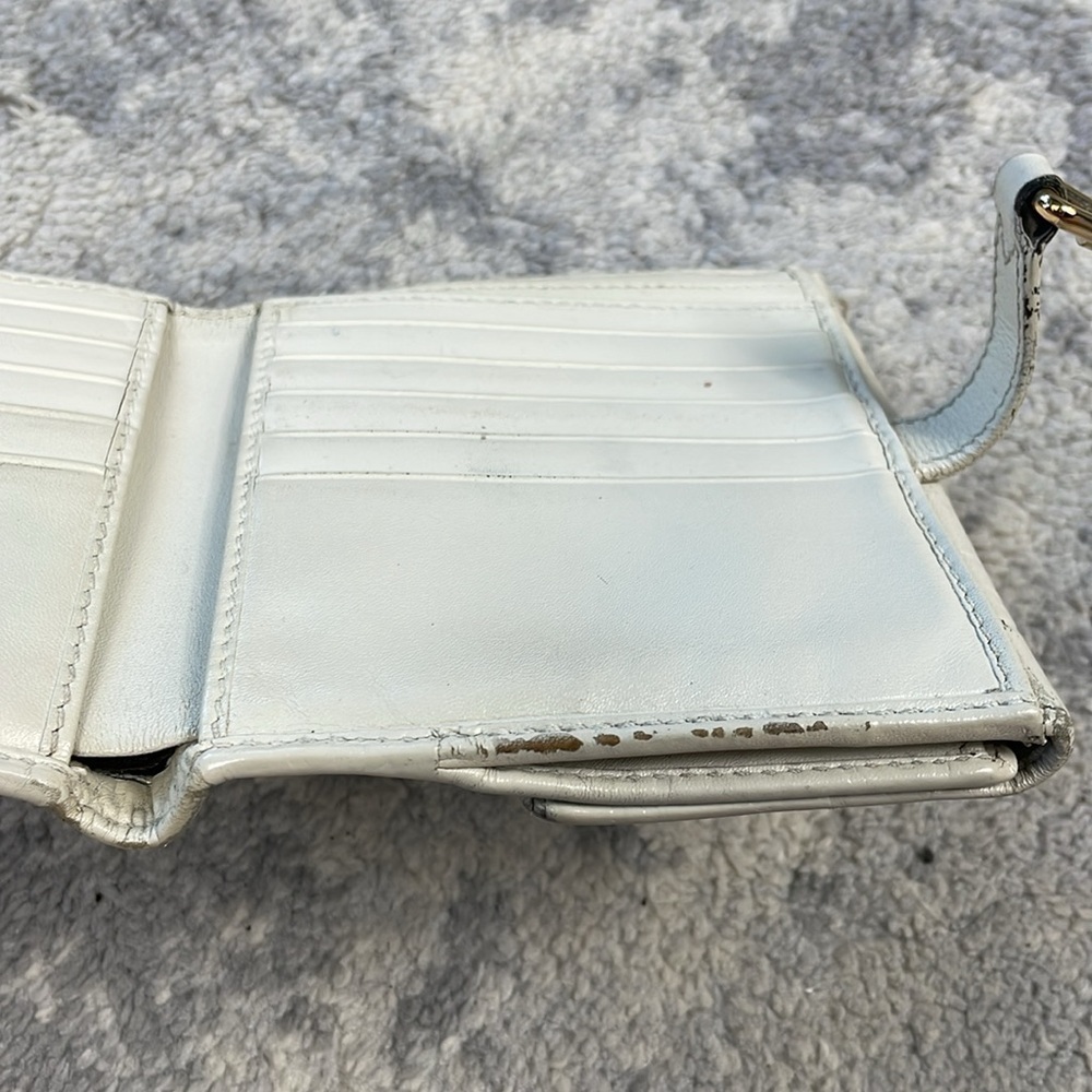 Gucci Guccissima Leather GG Logo Compact Bifold Wallet Piston Jackie Ivory - Picture 13 of 17